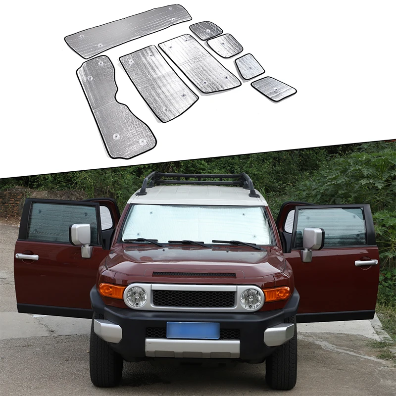 Солнцезащитный козырек на переднее стекло автомобиля для Toyota FJ Cruiser 2007-2022