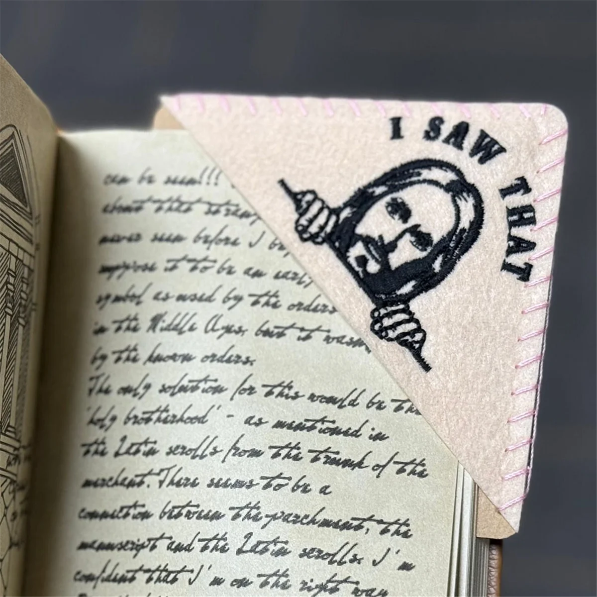 2 шт. это не шкодить - выглядывающий Иисус вышитая фетровая треугольная страница