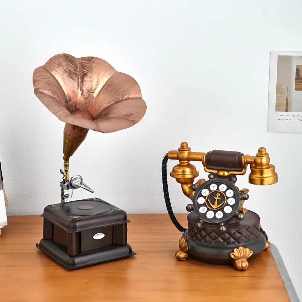 Винтажная фигурка ветряной мельницы украшения для дома и офиса антикварный