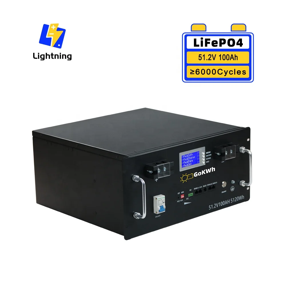 Литиевый Аккумулятор Lifepo4 48 В 51 2 в Ач 5 кВтч для гибридной системы хранения