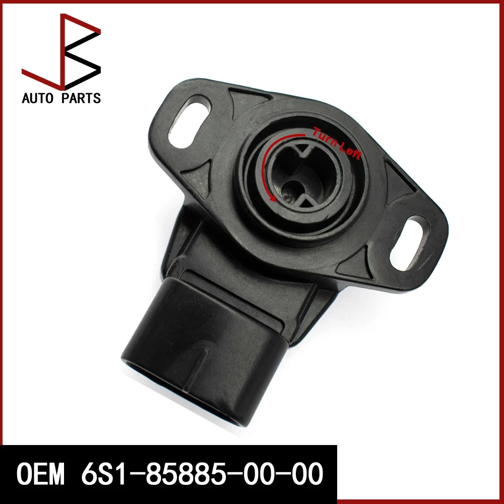 Фото OEM 6S1-85885-00-00 6S 100858850000   Датчик дроссельной заслонки в сборе Ture Left TPS Sensor, совместимый с подвесным двигателем Yamaha F115 №1