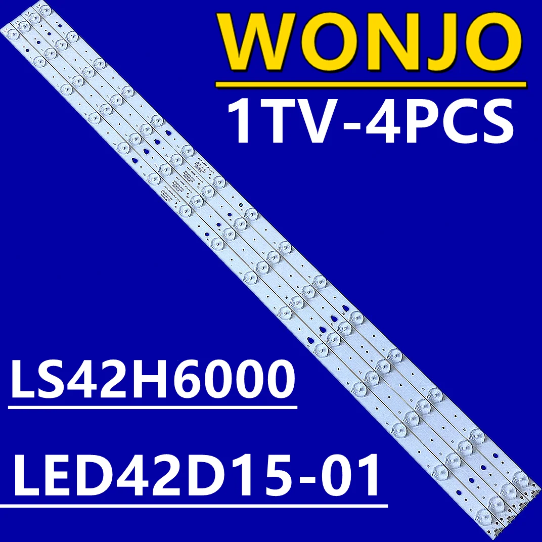 

LED Backlight Strip 15 Bulb for Haier 42" tv le42b310g ls42h6000 le42b510f 42ce3210d LED42D15-01(c)01(a) 3034201520v LT-42C550