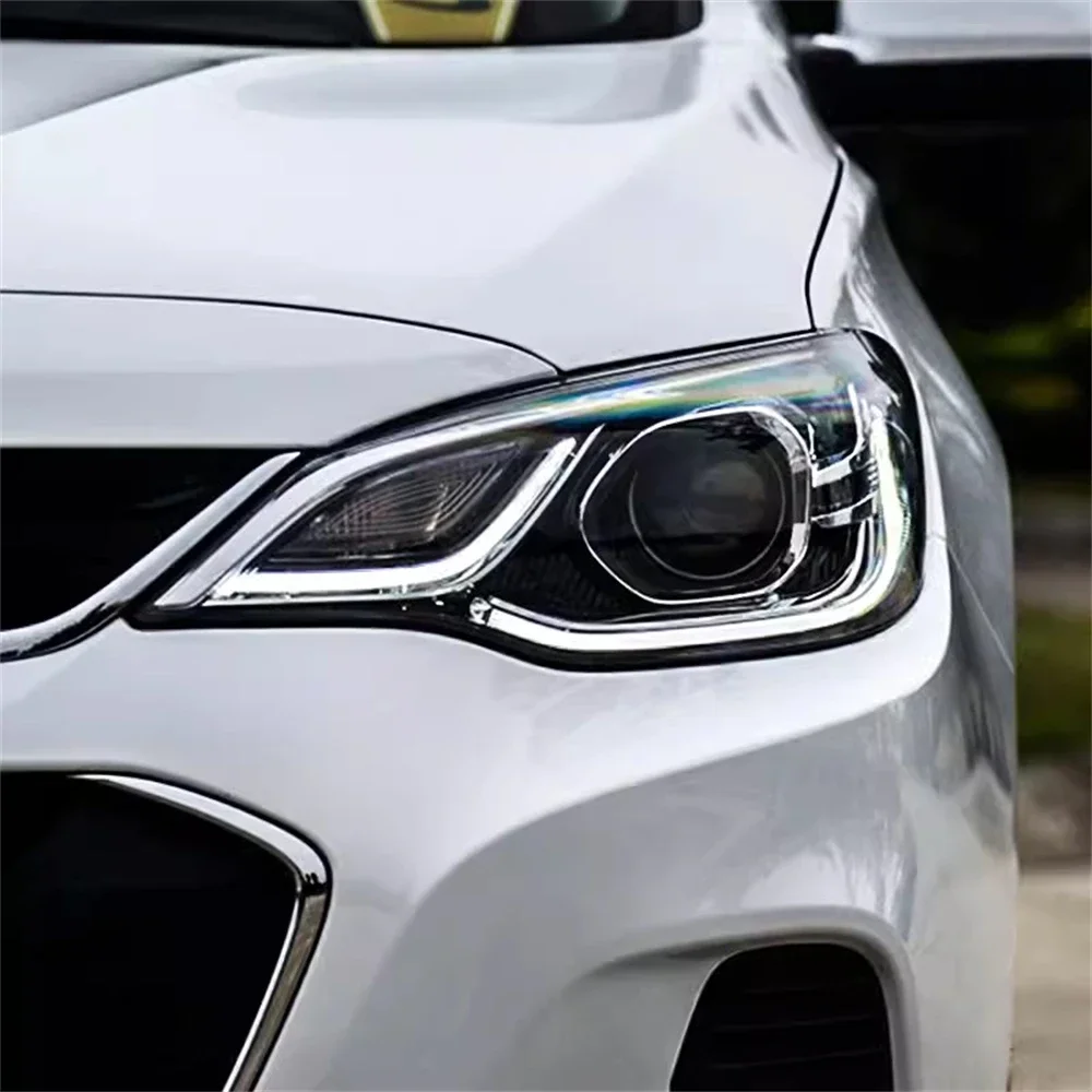 Для 16-19 Chevrolet Cavalier Onix передняя фара автомобиля в сборе DRL дневные ходовые огни