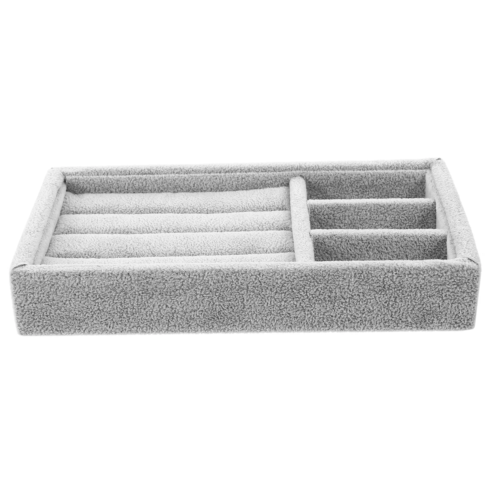 

Necklace Organizer Box Trays Holder Dish Flannel Bracelet Displays Selling