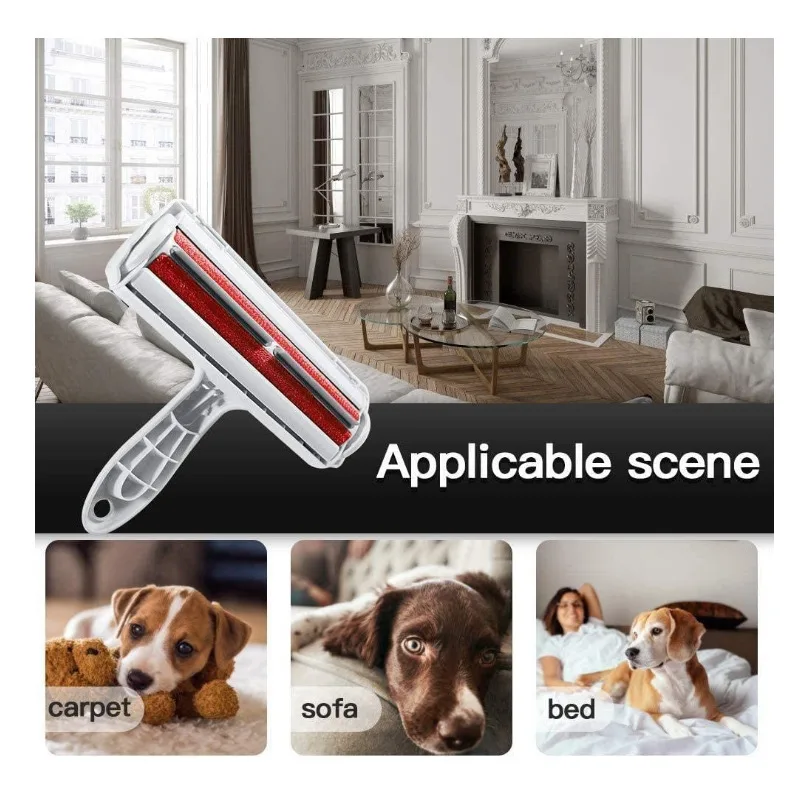 

Pet Hair Remover Roller Lint Remover For Clothing Lint Sofa Carpet Removes Hairs Cat And Dogs Household Cleaning Tools for Home