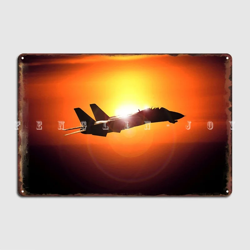 Американская темно-синяя модель силуэт кота металлический знак стена паб пещера