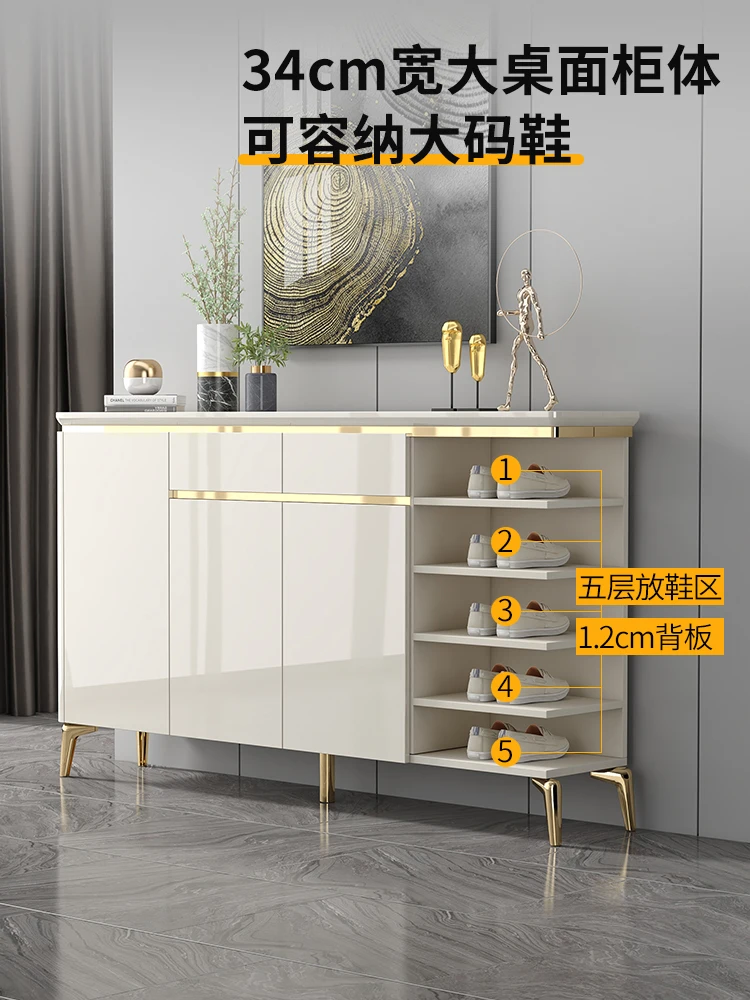 Светильник современный и простой дверной шкаф вместительный вход для хранения