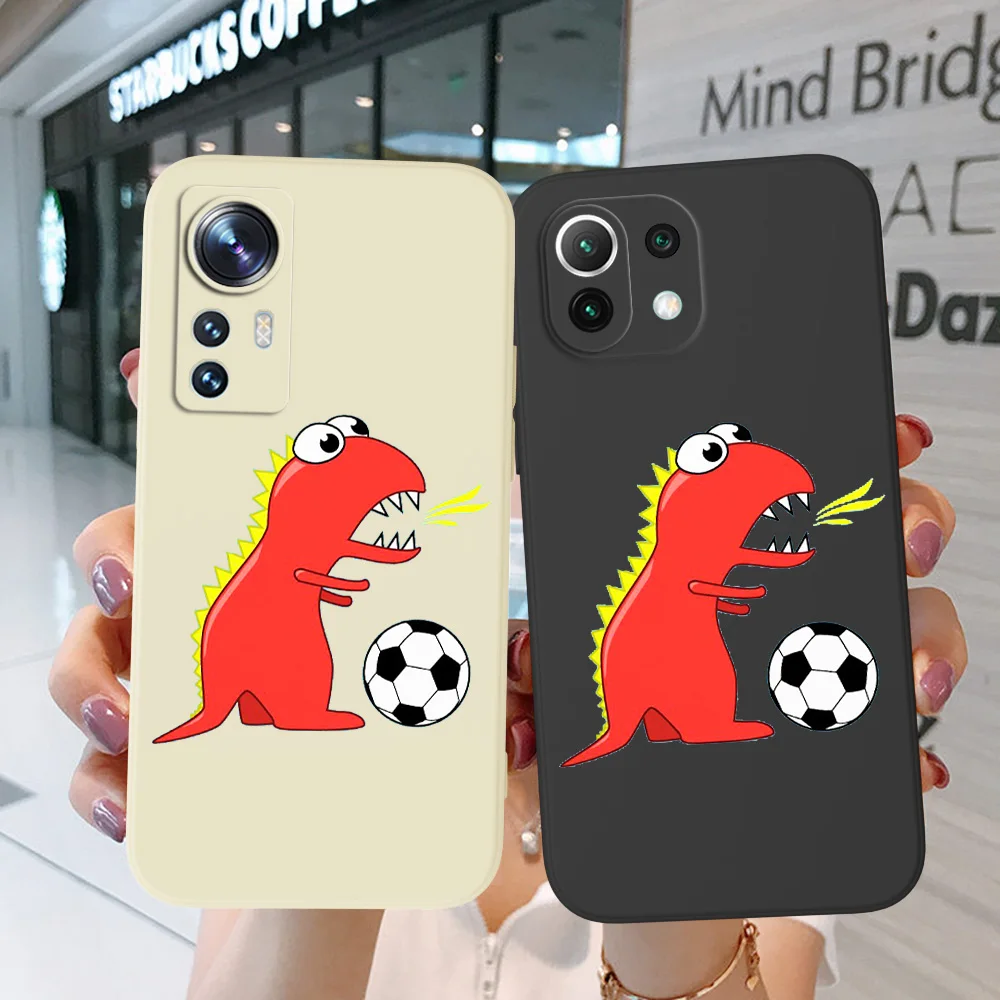 Чехол для телефона Xiaomi Redmi Note 12 4G PRO Plus 5G Discovery TURBO dinosaur football