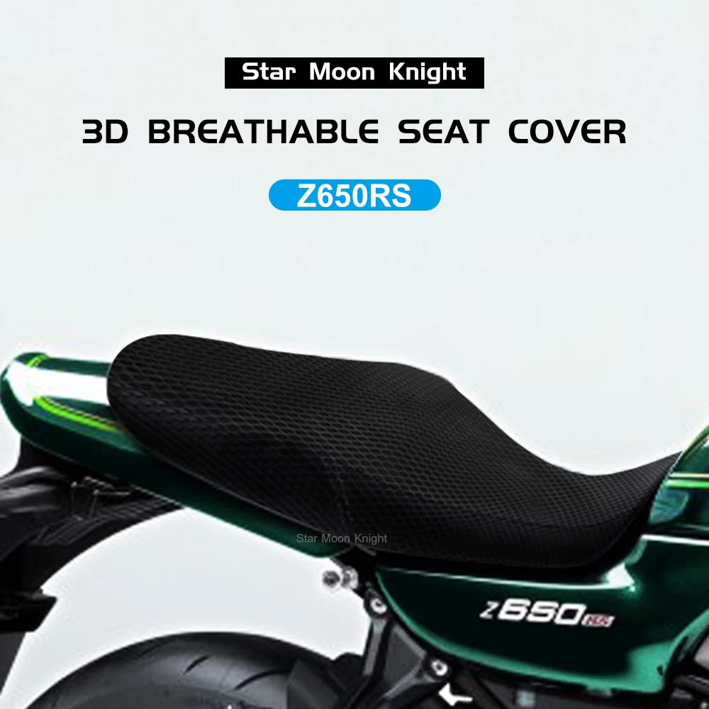 

Motorcycle Protecting Cushion Seat Cover For Kawasaki Z650RS Z650 Z 650 RS Nylon Fabric Saddle Breathable Seat Cover Accessories