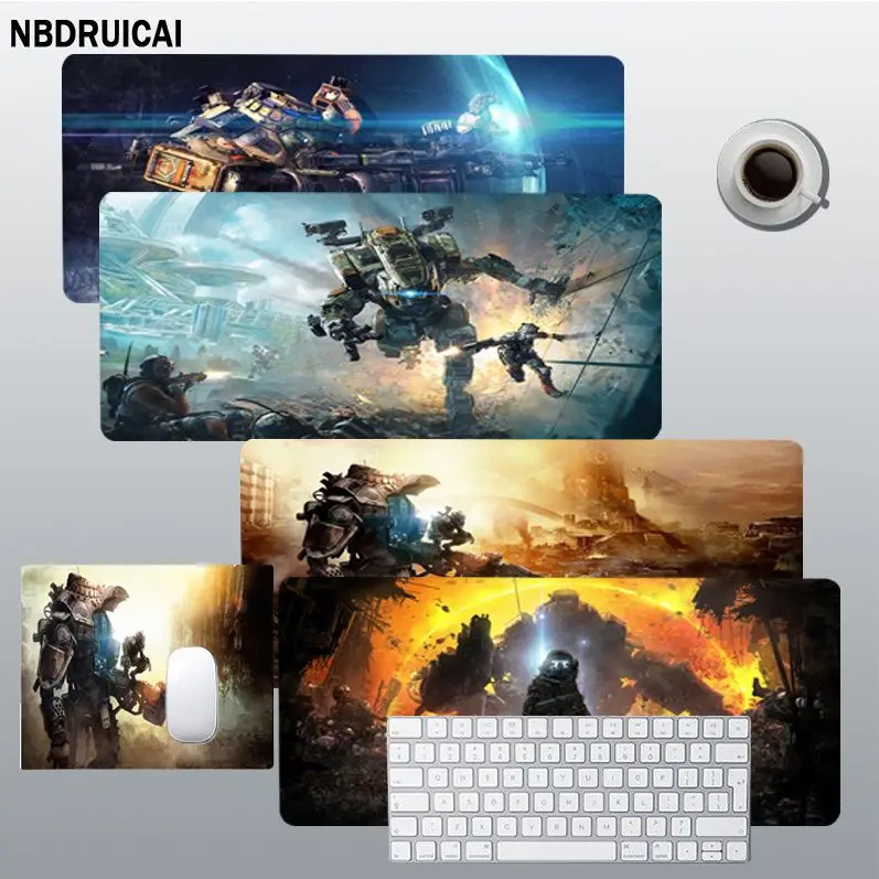 

Titanfall Новые Большие размеры DIY пользовательский коврик для мыши коврик размер для кавайного стола для девочек-подростков для спальни