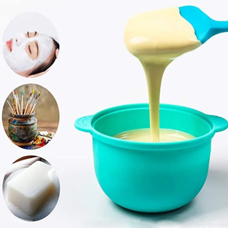 

300ml Wax Warmer Replacement Pot Heat-resisting Silicone Bowls Wax Replacement Pot Non-Stick Bowls Hair Removal Waxing Pot Bowl