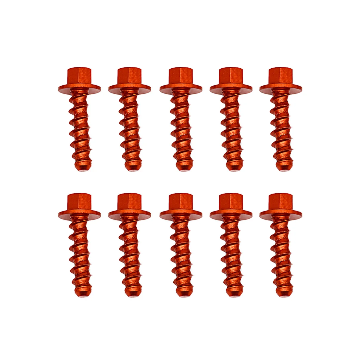 

10 шт. комплект саморезов для мотокросса для KTM EXC EXCF XC XCF SX SXF TPI SIX DAYS 125 250 300 350 400 450 500 1997-2023