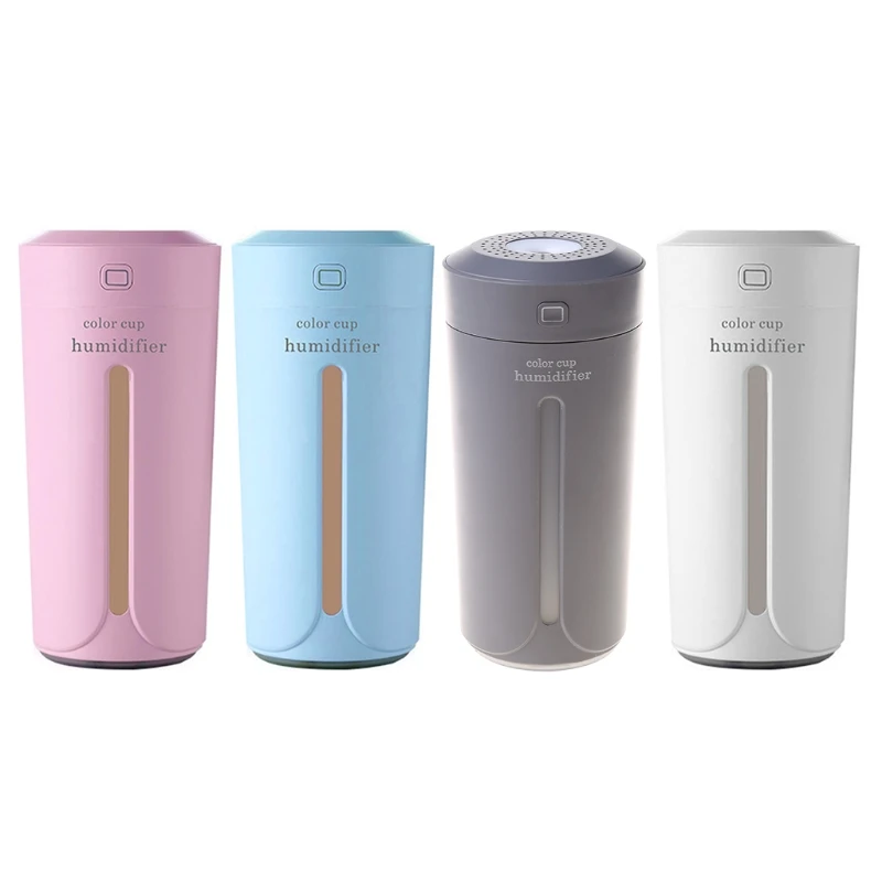 

Mini Portable USB Car Humidifiers USB Color Cup Air Humidifier Cool Mist Maker Ultrasonic Aroma Diffuser for Home New Dropship