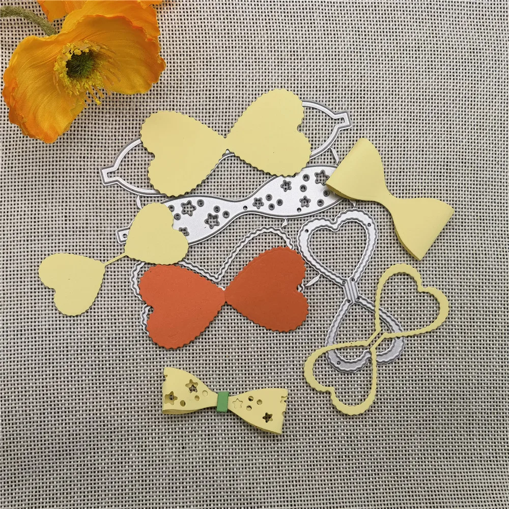 Металлические высекальные штампы с бантом, высечки, тиснение для карт, сделай сам, фотоальбом, шаблон, форма, украшение, рукоделие Металлические высекальные штампы с бантом, высечки, тиснение для карт, сделай сам, фотоальбом, шаблон, форма, украшение, рукоделие