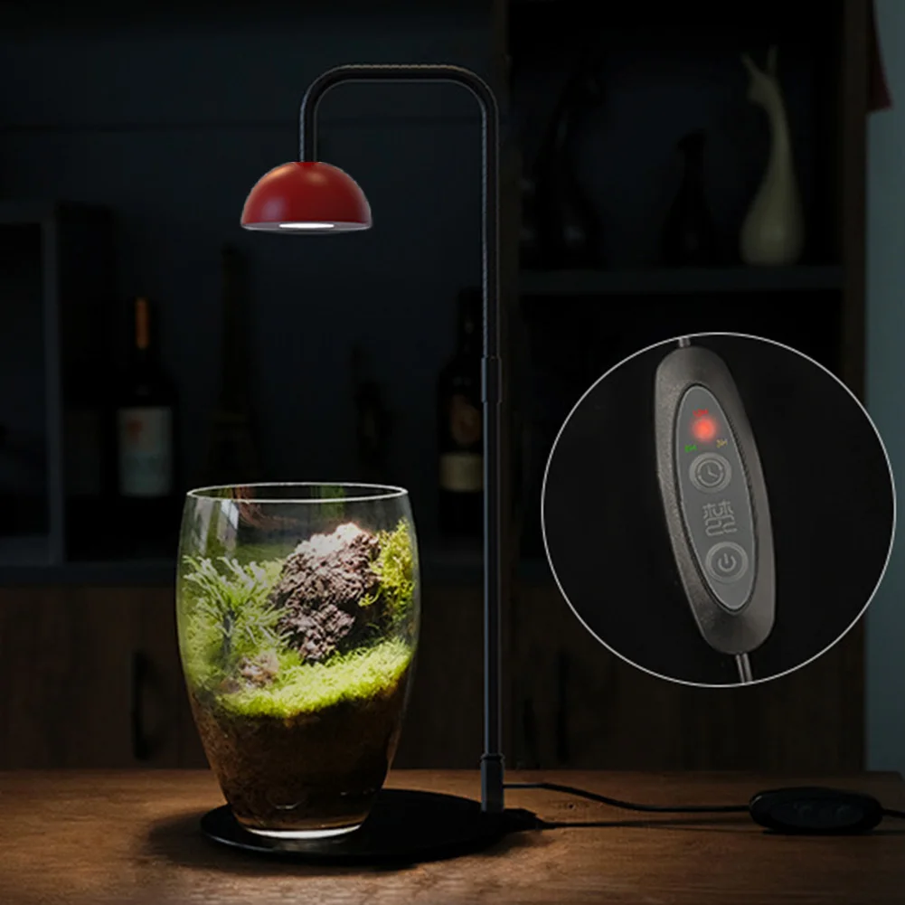 Свет для растений из мха с таймером микропейзажная лампа роста светильник