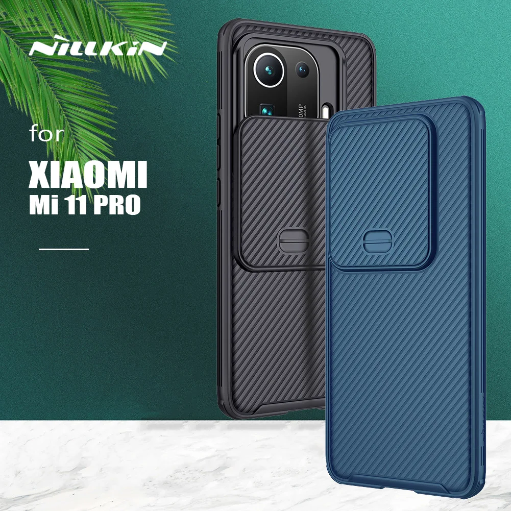 

Чехол для Xiaomi Mi 11 Pro, чехол Nillkin CamShield, тонкий чехол для съемной камеры, ультратонкая задняя крышка для Xiaomi Mi 11 Mi11 Pro, чехол