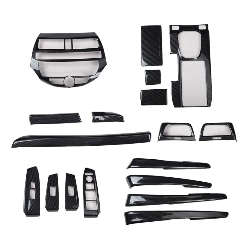 

For Honda Accord 8th 2008 2009 2010 2011 2012 2013 ABS Carbon Fiber Style Decoration Accessories Interior Cover Trims Stickers