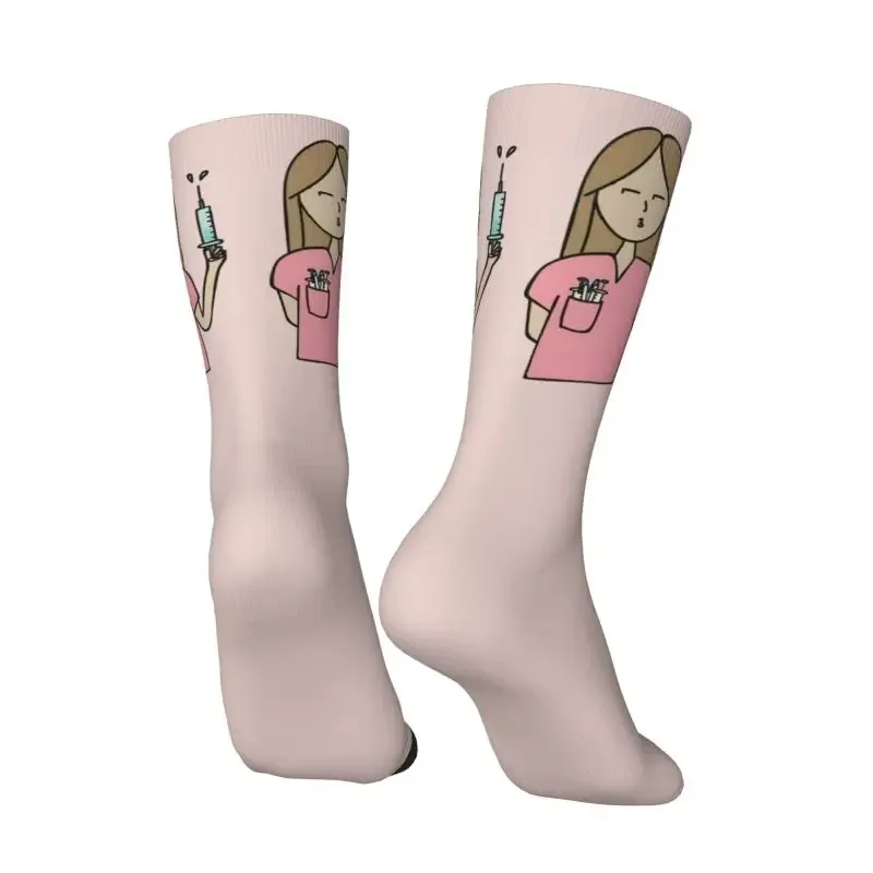 Милые спортивные носки для мужчин и женщин рисунок врачей медсестер унисекс 3D