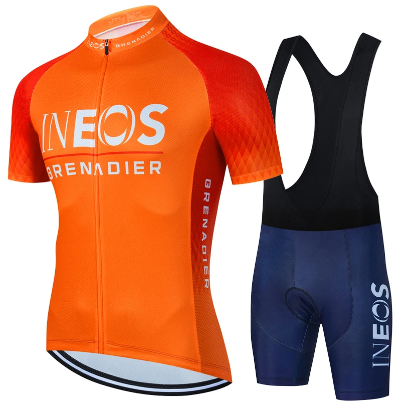 Complete Cycling 2022 Bicycle Clothing INEOS Sports Set Man Clothes Summer Teams Mens Sets Men's Mtb Bike Pants Jacket Bib Short