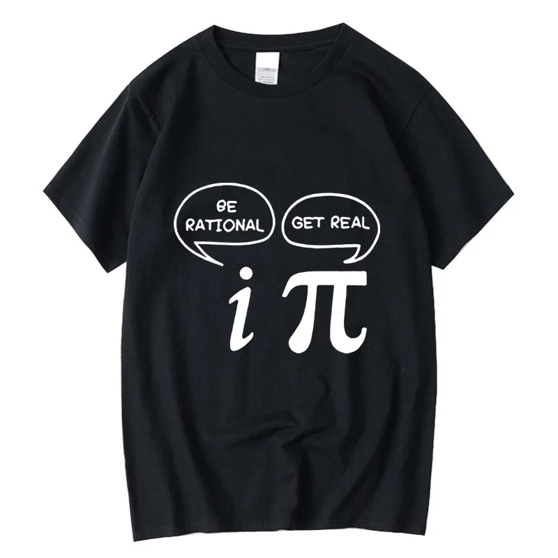 

Men's T Shirts Short Sleeve Funny Pi Design Print Summer Loose Cool O Neck T Shirts Men T Shirts Gothic Tshirt