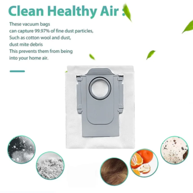 12 шт. для Xiaomi Roborock P10/Q Revo робот-пылесос аксессуары мешок пыли мусора запасные