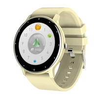 zl02 smart wach bluetooth smart watch fitness tracker sleep tracker message reminder call reminder round screen weather forcast