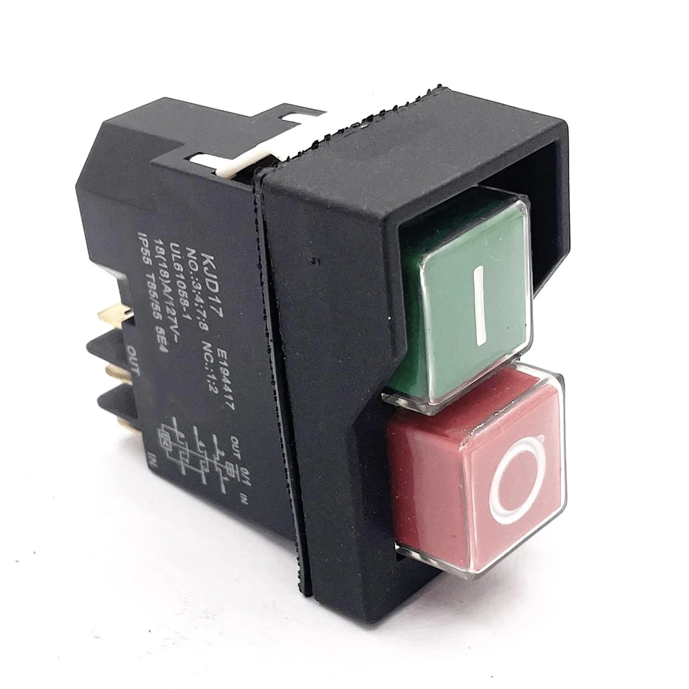 Запасная часть для настольной пилы кнопочный переключатель KJD17