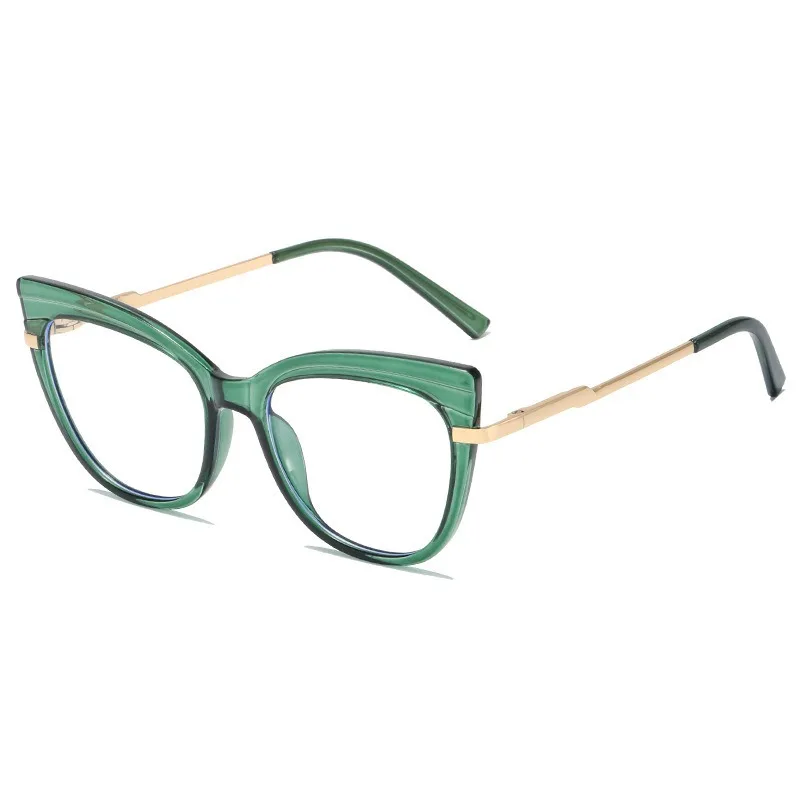 Винтажные антисиние офтальмологические очки кошачий глаз для женских очков в