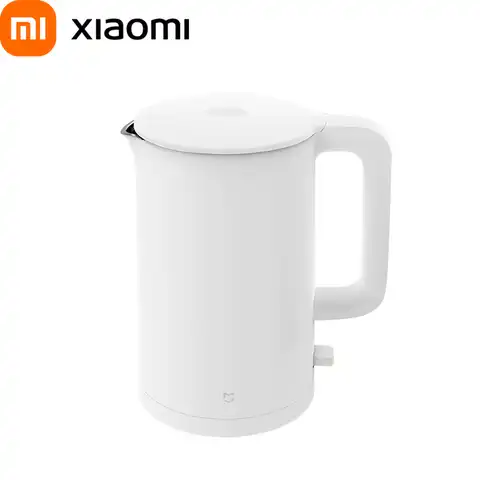 Электрический чайник Xiaomi Mijia, умный чайник из нержавеющей стали с функцией быстрого горячего закипания и контролем температуры, защита от п...