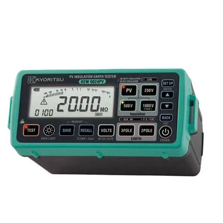 Kyoritsu KEW 6024PV PV тестер изоляции земли