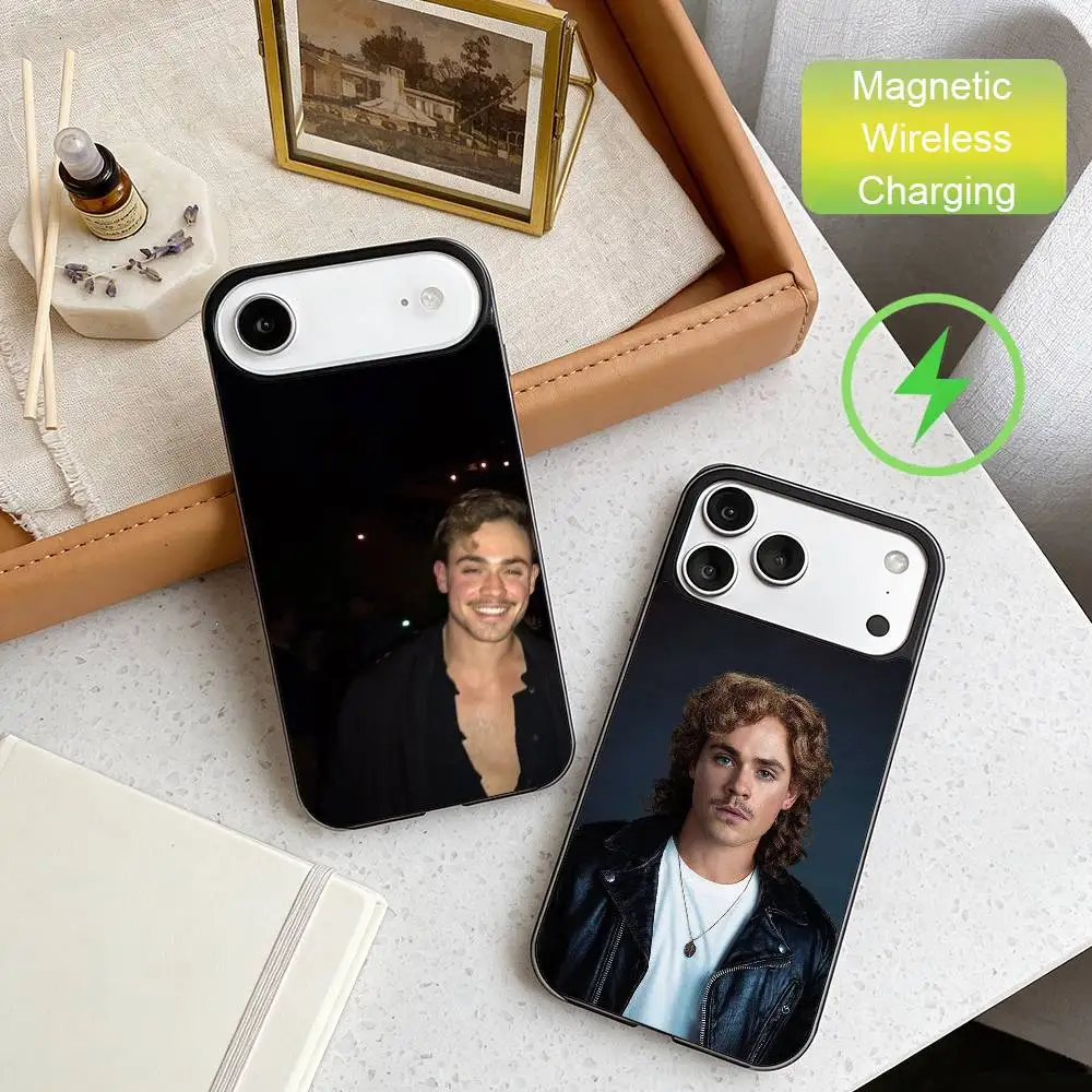 Фото Чехол для телефона в стиле ретро 80-х Dacre Montgomery для iPhone 17, 16, 15, 14, 13, 12, защитный чехол с беспроводной зарядкой, мягкий чехол №1