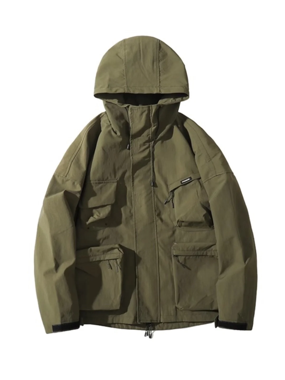 Уличная функциональная куртка Верхняя одежда Мужская оранжевая винтажная