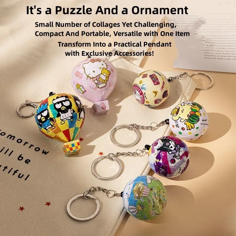 Miniso Cinnamoroll сферическая головоломка искусственная 3D в форме шара подвеска виде