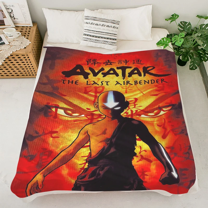 Одеяло Downy на заказ одеяла S-Avatar The Last Airbenderers одеяло королевского размера пушистое
