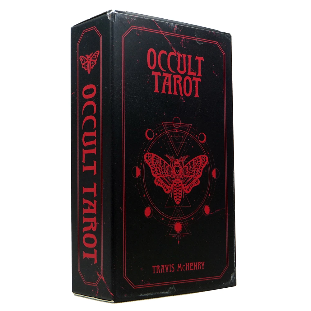 

NEW High Quality Occult Tarot Cards for Beginners Board Game Divine Tarot Cards PDF Guidebook Fate Game Affectional Oracle Cards