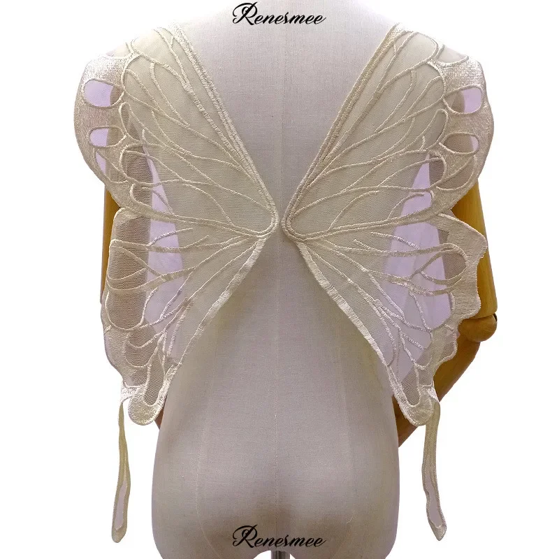 1 пара кружевная корсажная аппликация из полиэстера 65 х23 см