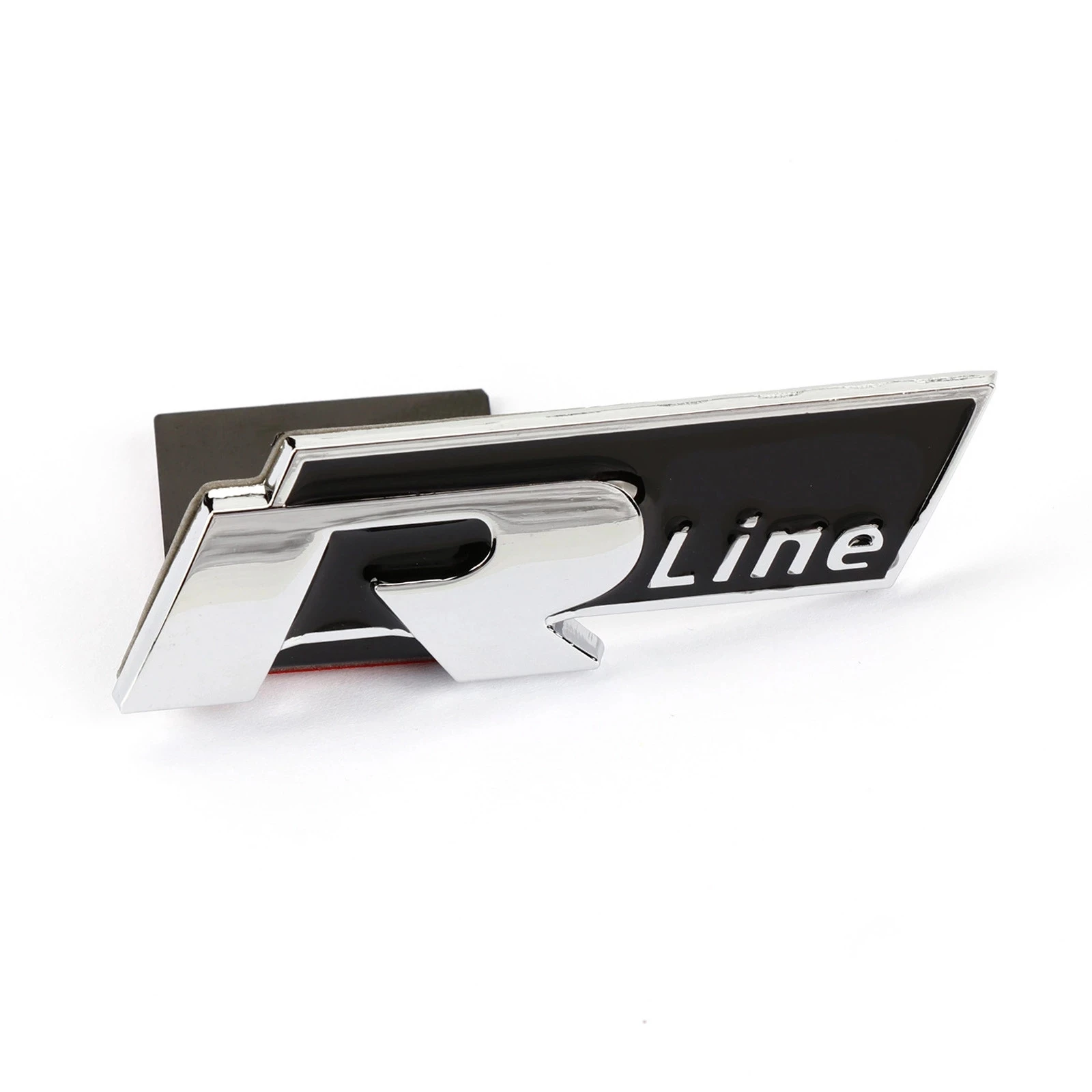 

3D Black RLINE Car Front Grille Hood Sticker Emblem Badge Car Styling For VW Volkswagen