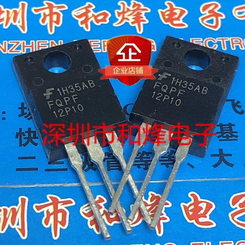 

5PCS-10PCS FQPF12P10 TO-220F -100V -8.2A New And Original On Stock