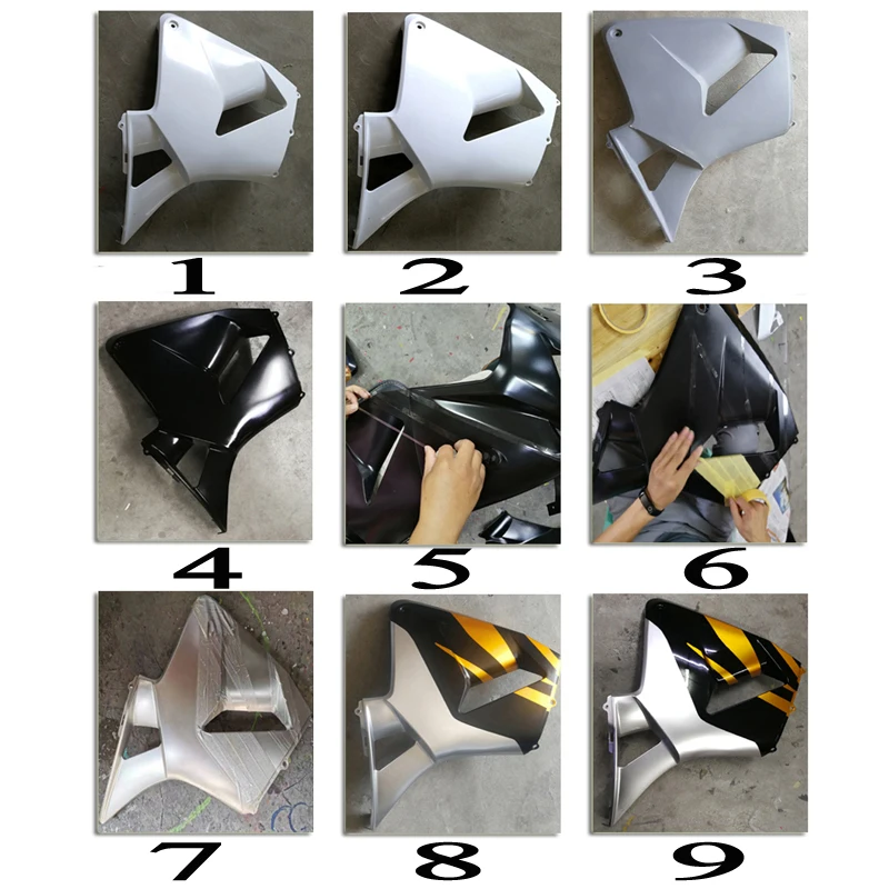 Обтекатель из АБС-пластика для ZX11R 1990 1991 19925 1992 1994 1996 1997 1998 1999 2000 2001 зеленые пламени