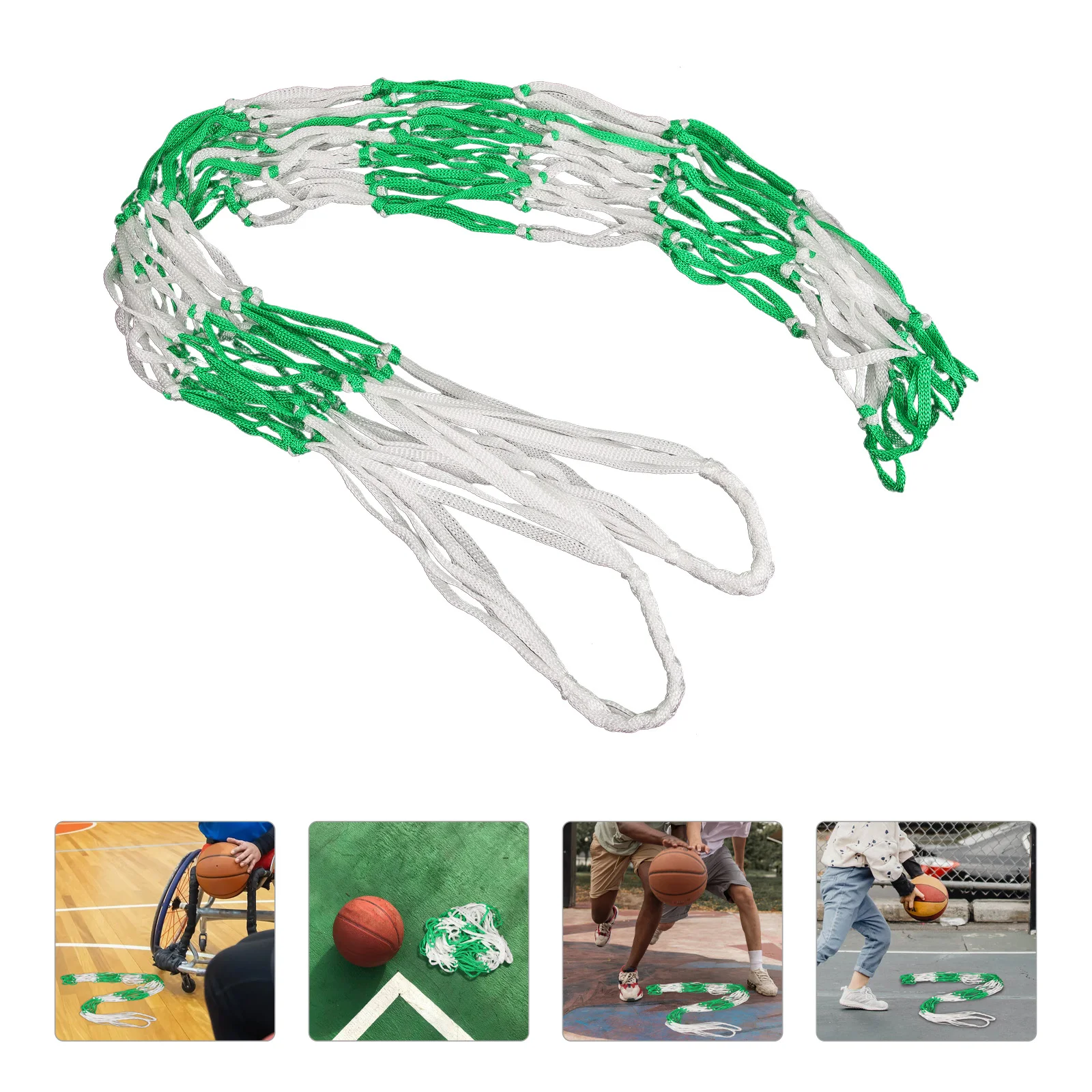 

Basketball Net Bag Portable Balls Bags Sports Supplies Convenient Carrier Container Soccer