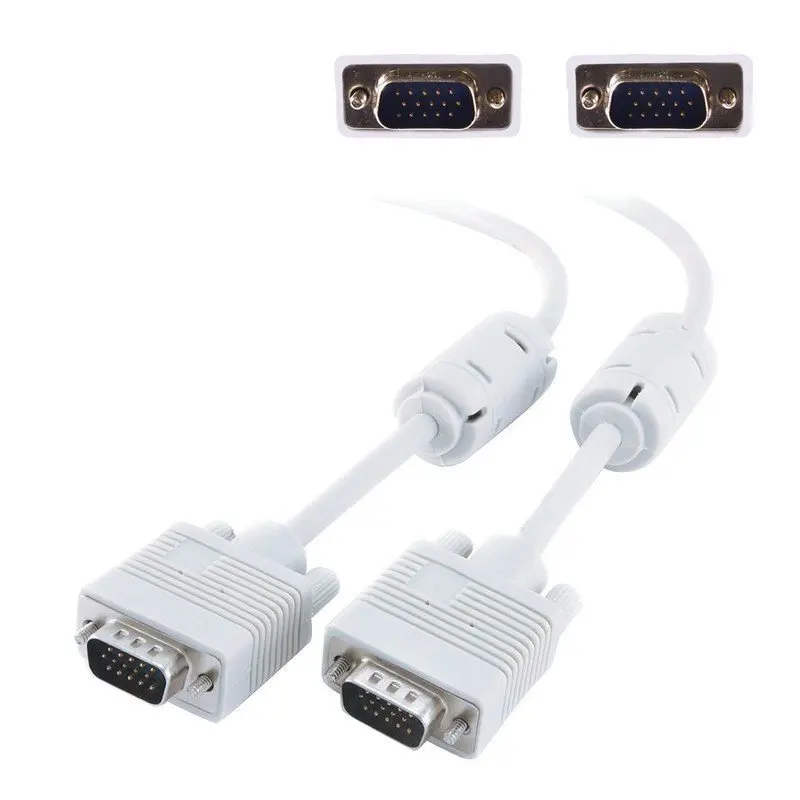 Кабель VGA 15 м GEMBIRD М-M тройной экран для передачи аналогового видео CC-PPVGA-15M-B |