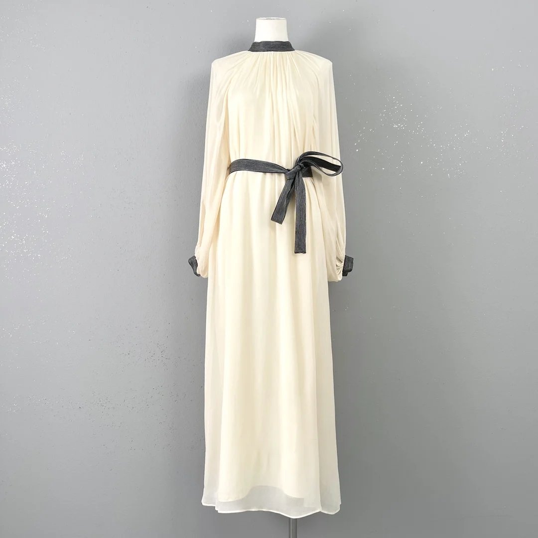 

Длинное платье с цветочным рисунком, Повседневная мода, Новинка лета 2023