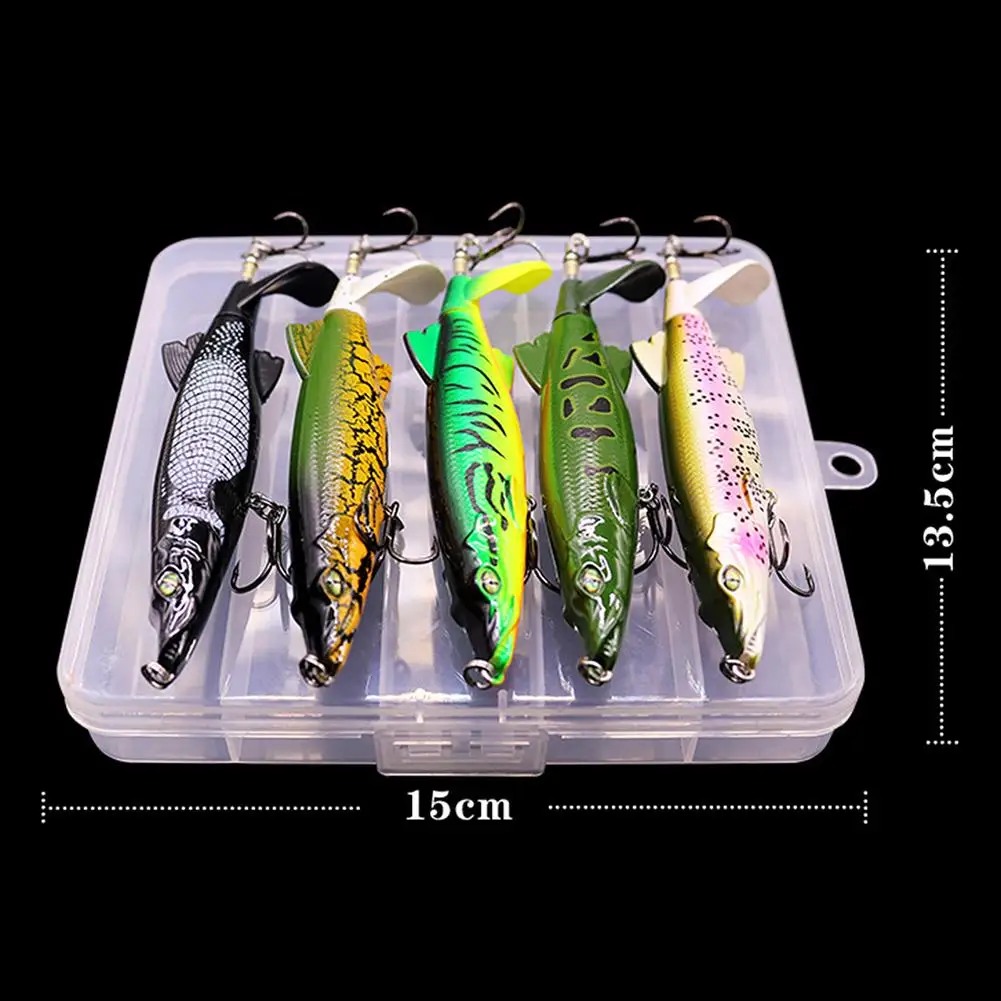 

Пропеллерная приманка 13,5 см, 15,4 г, набор наживок для рыбалки Topwater, плавающий карандаш, фотоблейзер с коробкой, Прямая поставка