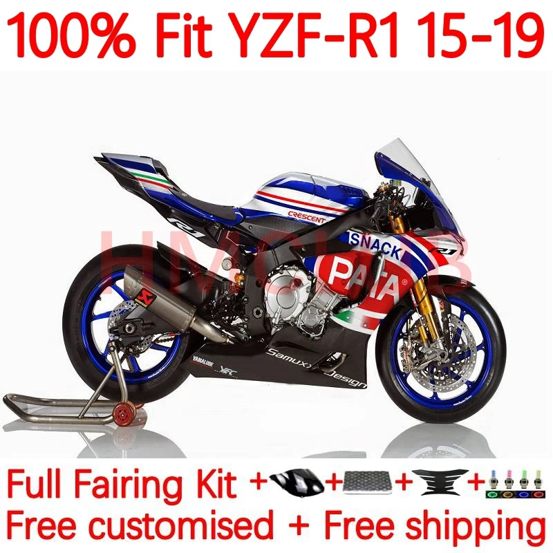 

Injection For YAMAHA YZF-R1 YZF 1000 R1 R 1 YZFR1 2015 2016 2017 2018 2019 YZF1000 15 16 17 18 19 Fairings 29No.34 stock color