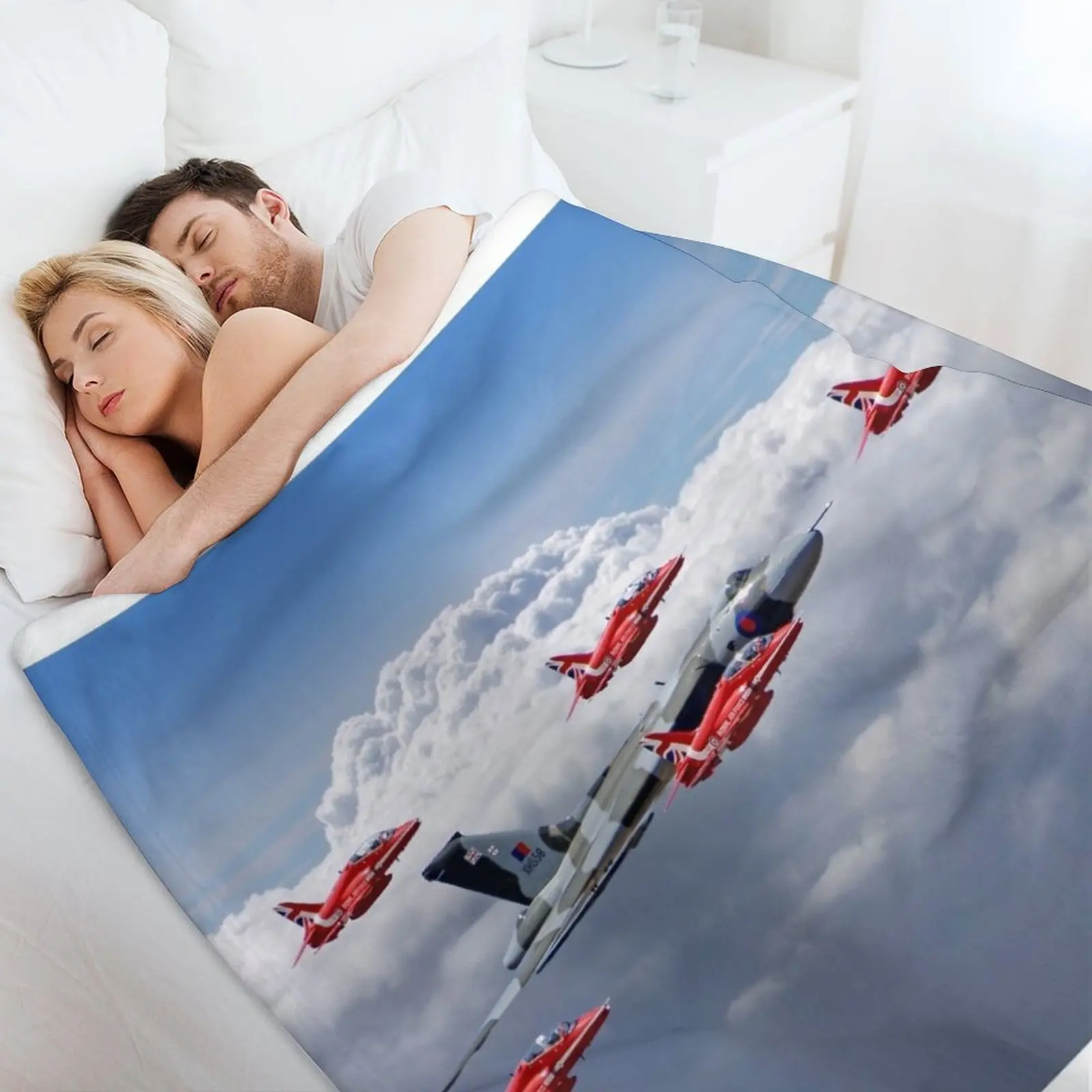 Окончательный вулкан полет с красными стрелами-3 одеяла тяжелые тонкие
