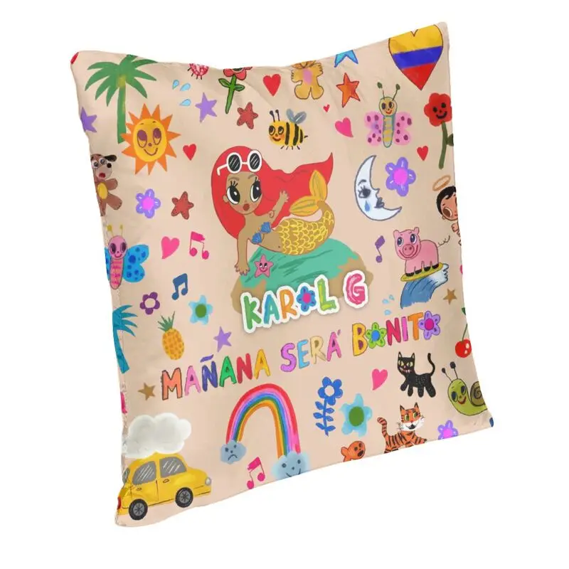 Подушка Karol G для домашнего декора Современная декоративная квадратная наволочка