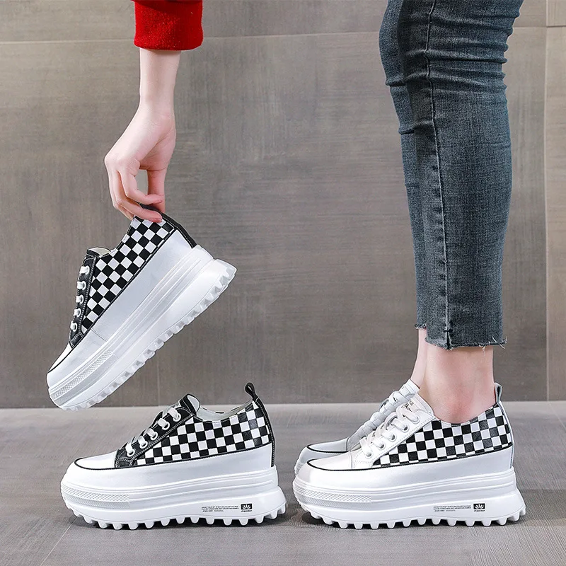 

Туфли женские тонкие дышащие, туфли на толстой подошве, свободные Туфли с круглым носком, для весны и осени, 2022