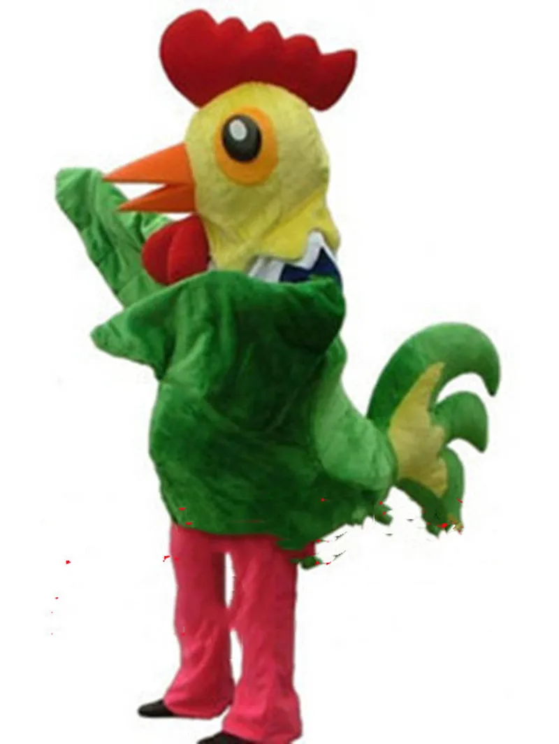 

Green Cock Mascot Costume Suits Cosplay Party Game Fancy Dress Outfits Advertising Promotion Carnival Halloween Parade Character