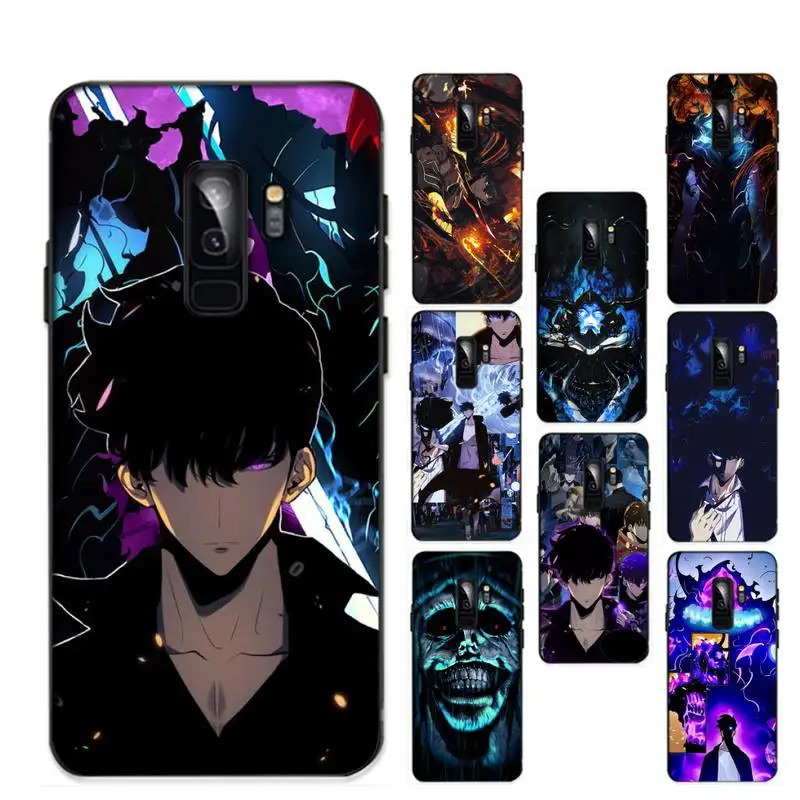

Anime solo leveling Phone Case for Redmi 8 9 9A for Samsung J5 J6 Note9 for Huawei NOVA3E Mate20lite cover