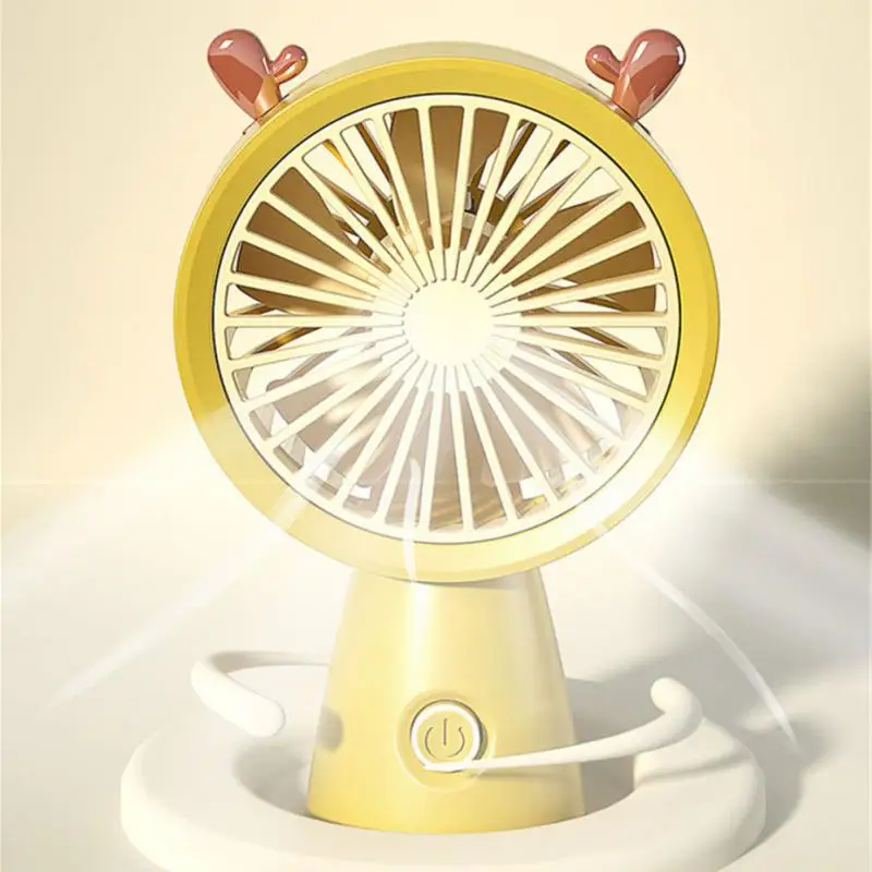 

Mini Handheld Fan Outdoor Mini Creative Desktop Office Mute Charging Portable Handheld Fan